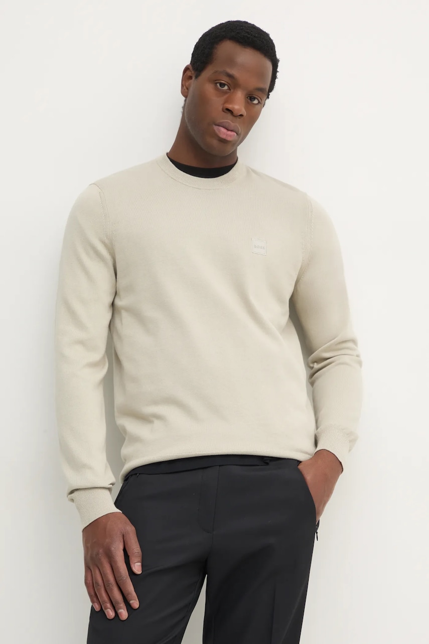 BOSS Orange  Svetr s příměsí kašmíru BOSS BOSS CASUAL