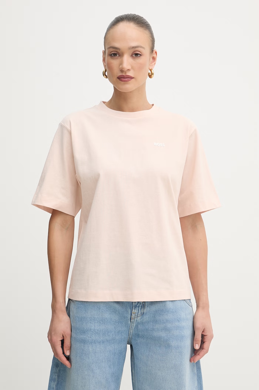 BOSS Orange tričko dámské bavlněné C Eregular 6