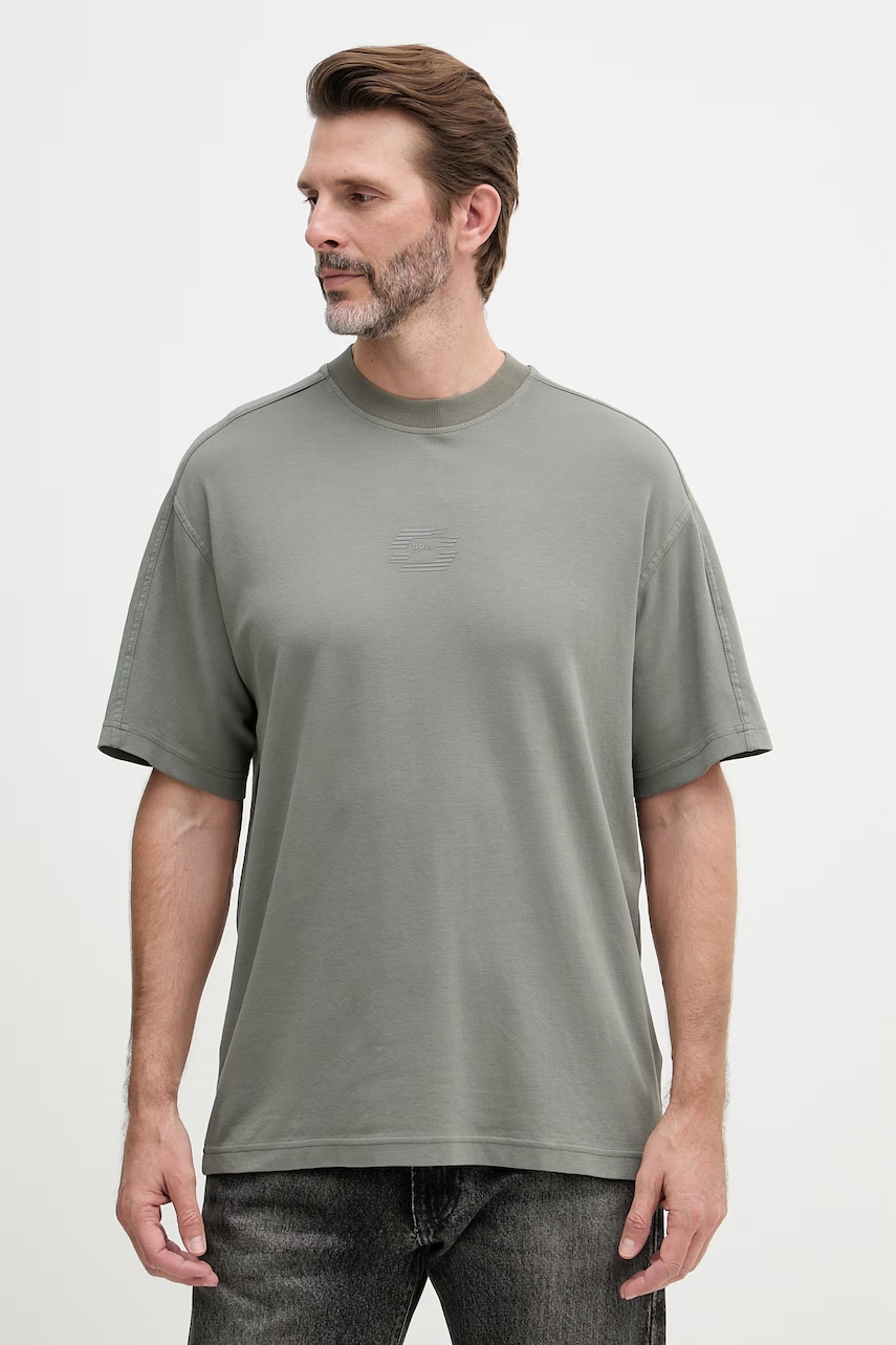 BOSS Orange tričko pánské bavlněné