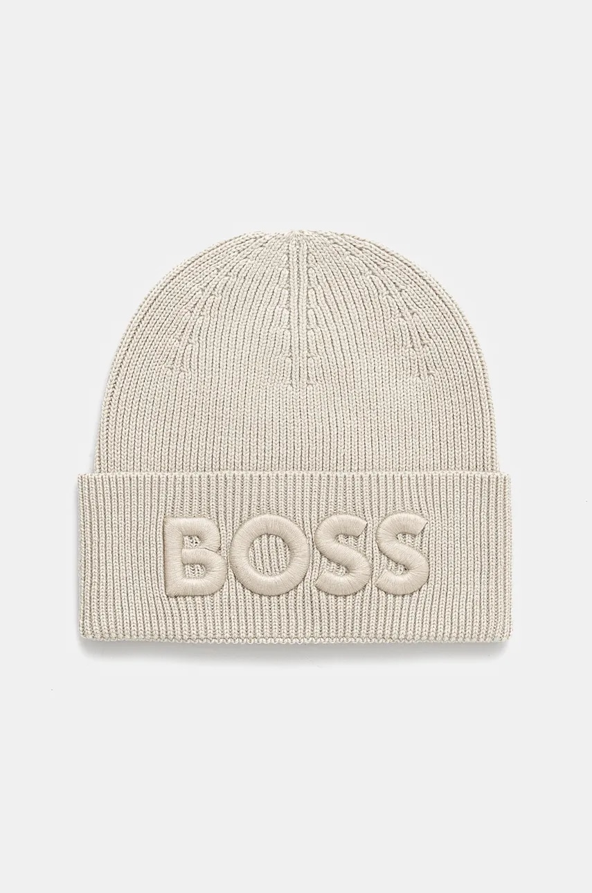 BOSS Orange  Vlněná čepice  Afox_R