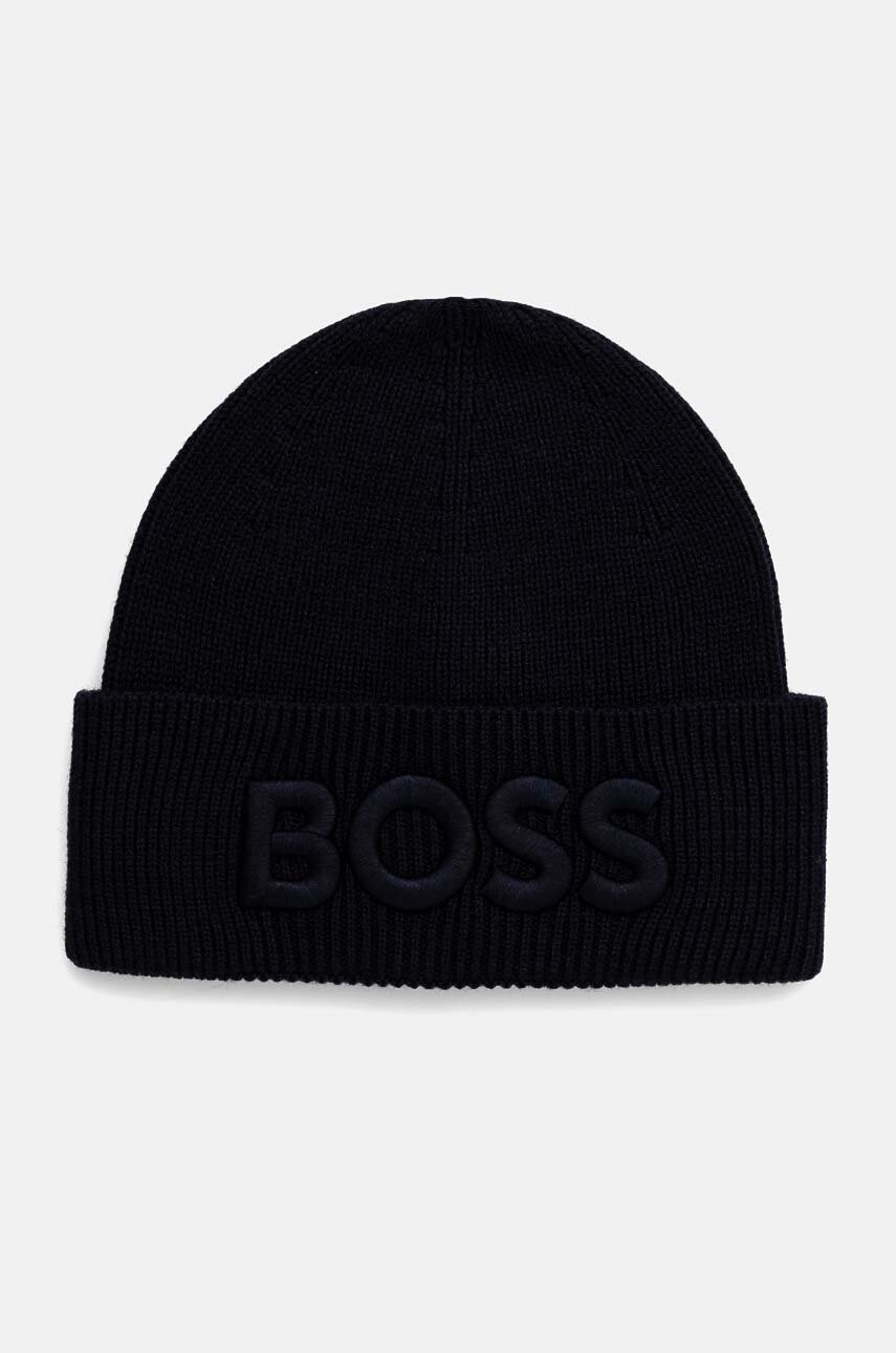 BOSS Orange  Vlněná čepice  Afox_R