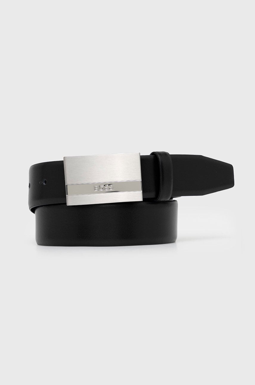 BOSS  pásek pánský kožený Baxton_Sz35