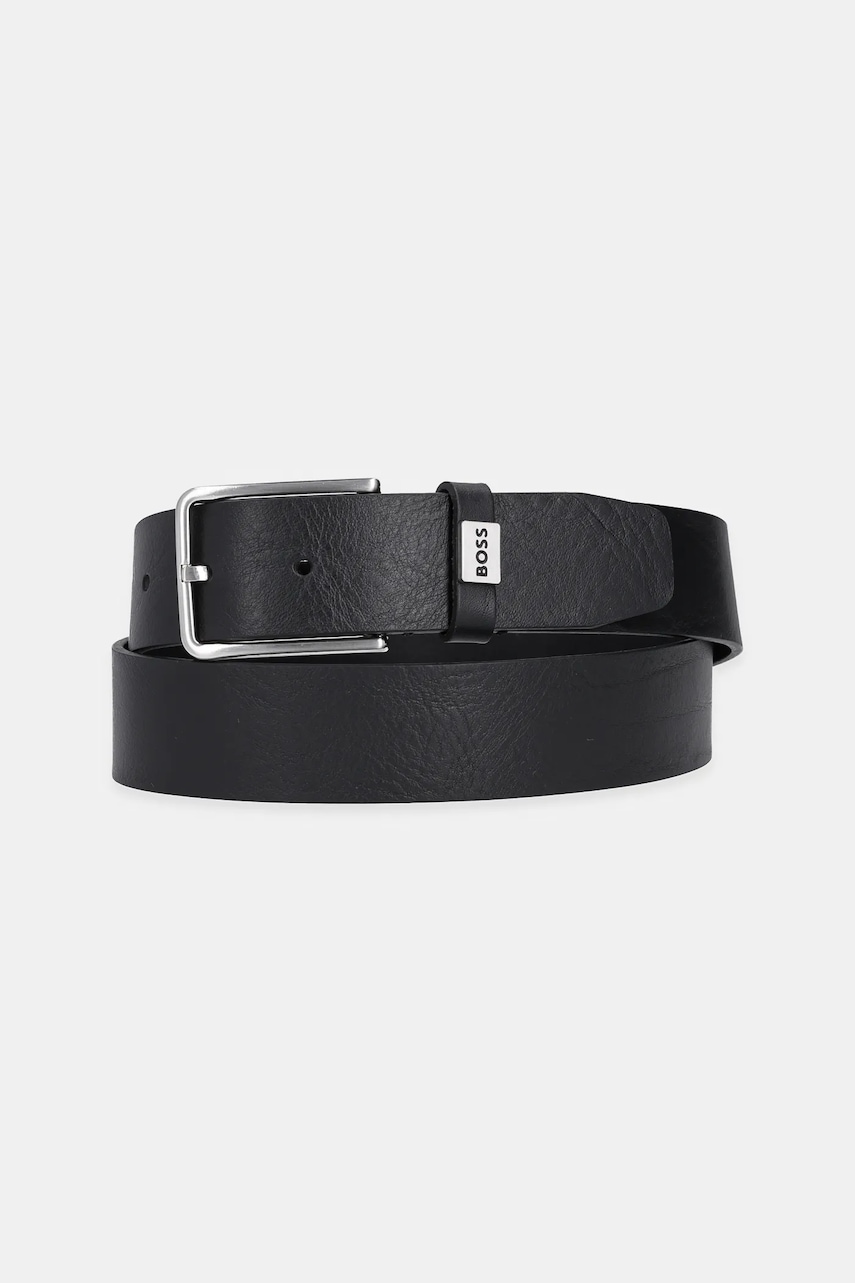 BOSS  pásek pánský kožený Elio_Sz35