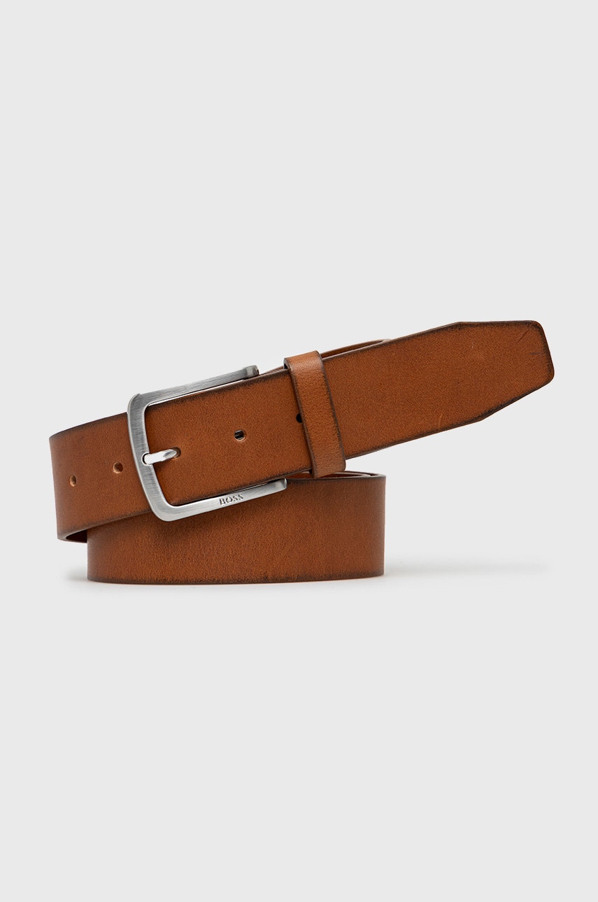 BOSS  pásek pánský kožený Jor-V_Sz40