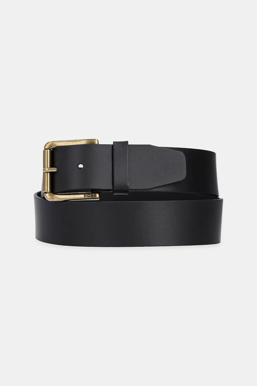 BOSS  pásek pánský kožený Joris_Sz40