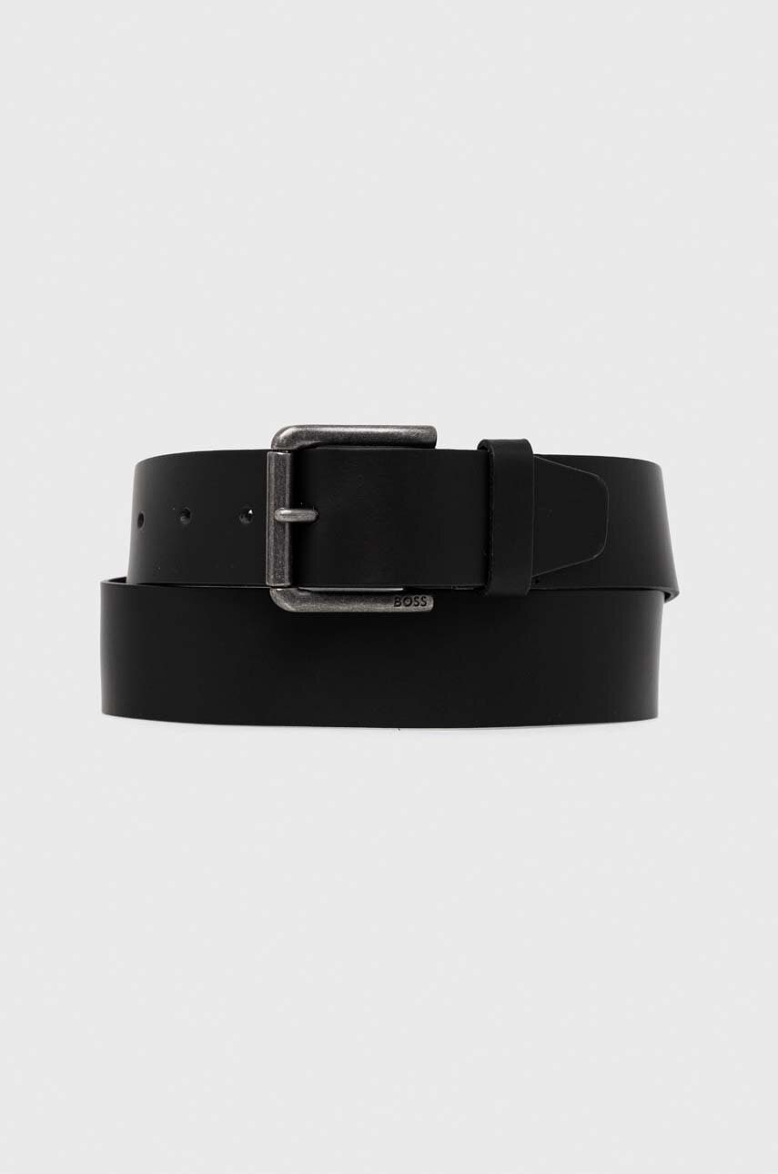 BOSS  pásek pánský kožený Joris_Sz40
