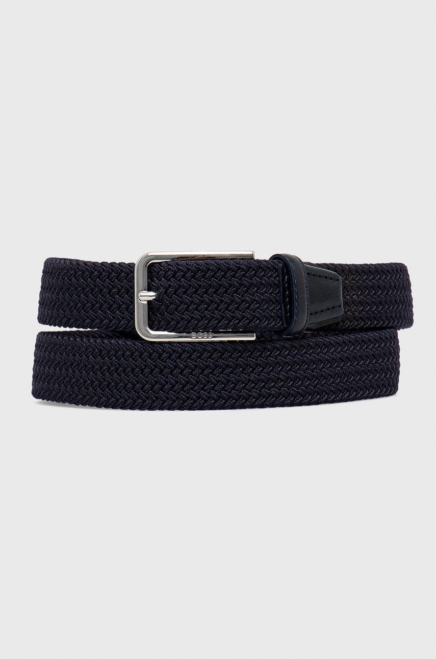 BOSS  pletený pásek pánský Clorio_Sz30