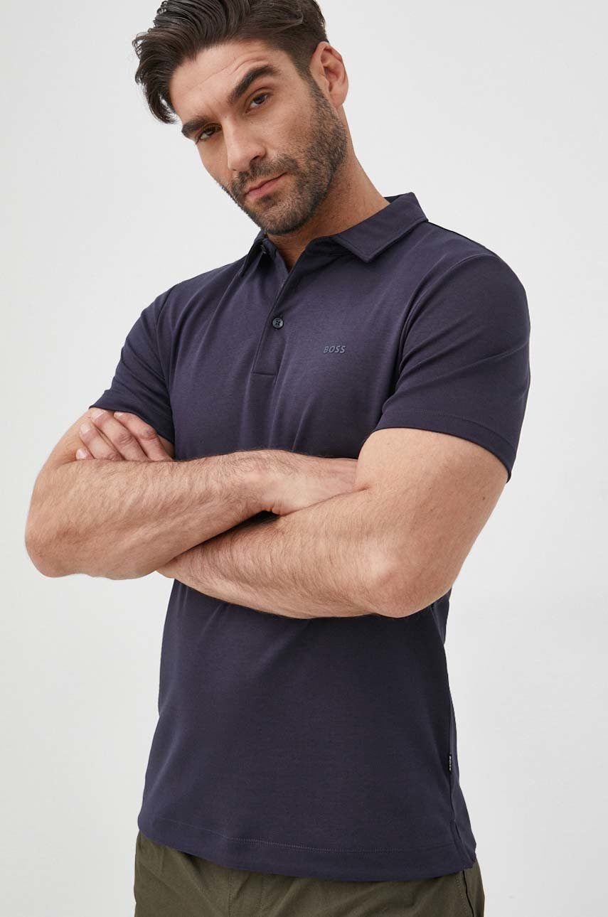 BOSS  polo pánské bavlněné