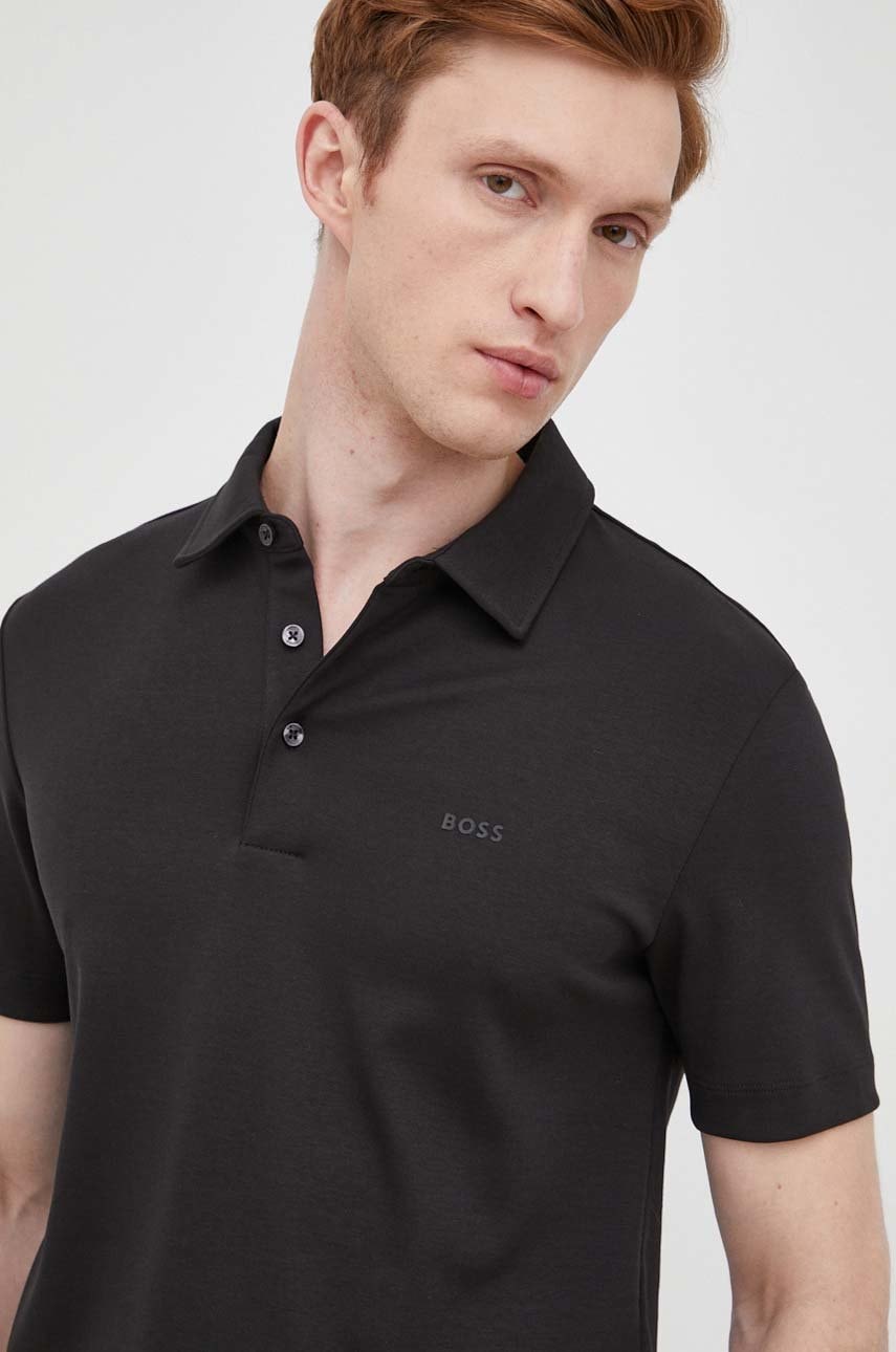 BOSS  polo pánské bavlněné