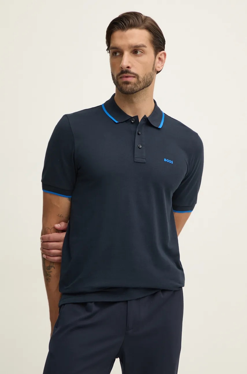 BOSS  polo pánské bavlněné Parlay 190