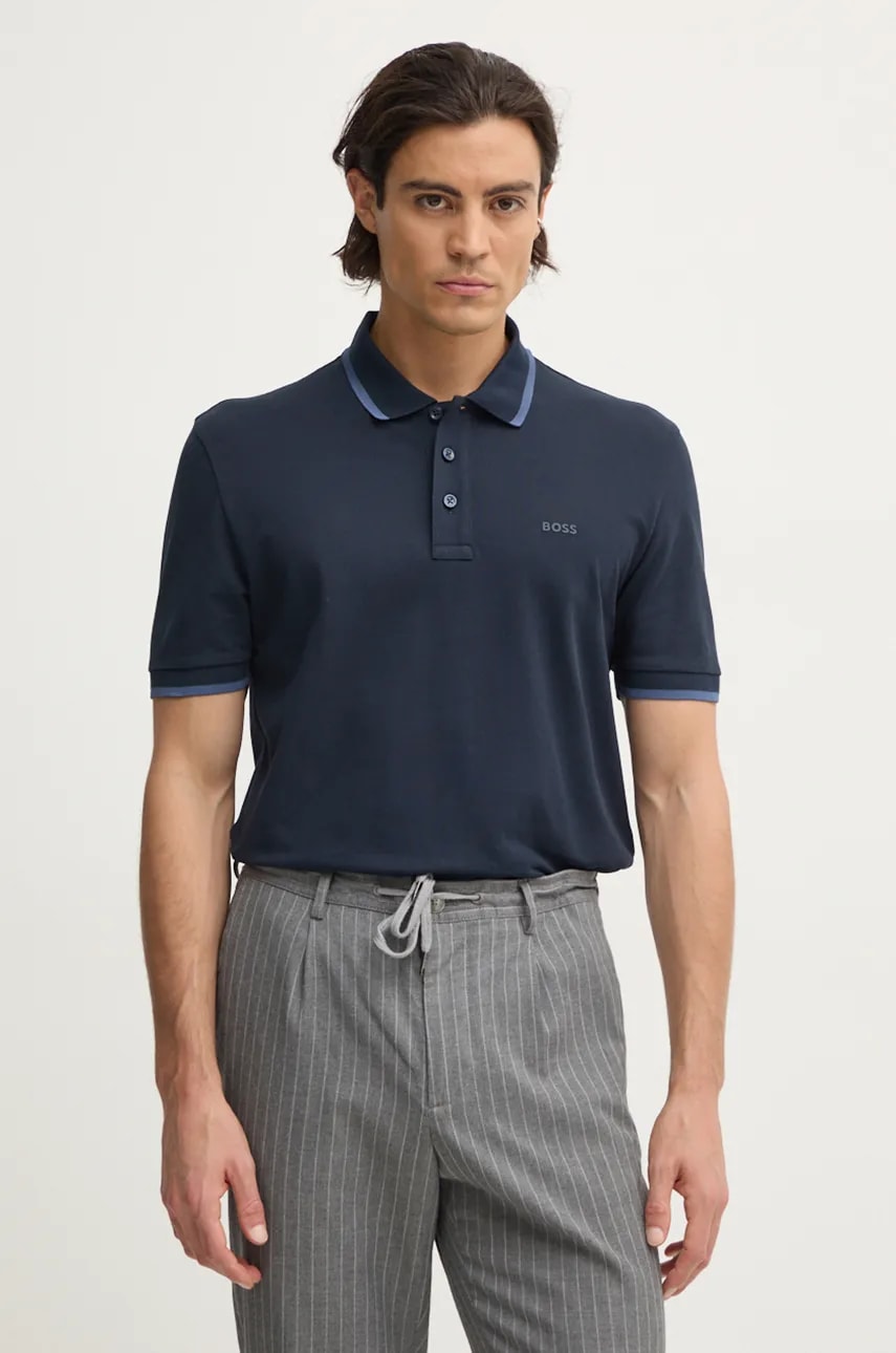 BOSS  polo pánské bavlněné Parlay 190