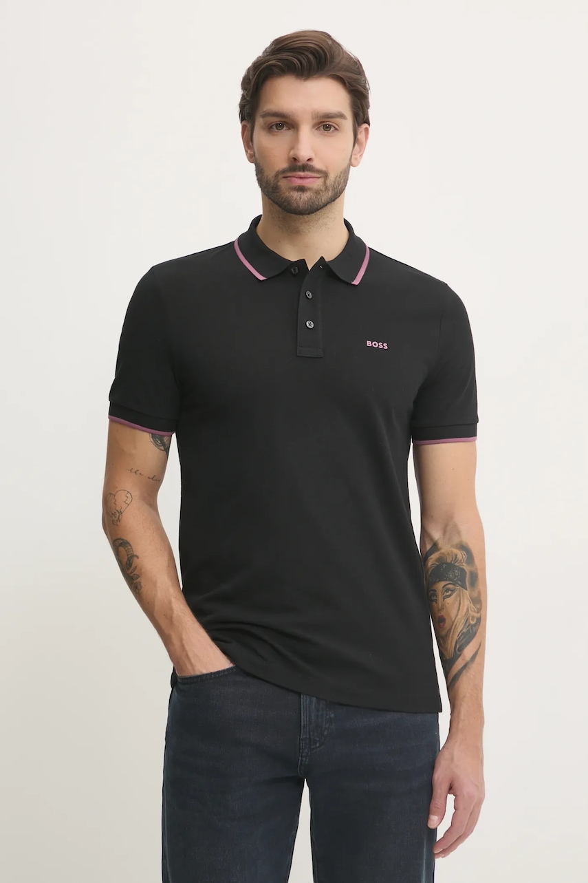 BOSS  polo pánské bavlněné Parlay 190