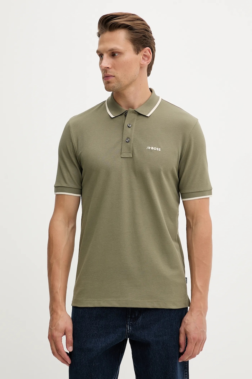 BOSS  polo pánské bavlněné Parlay 190