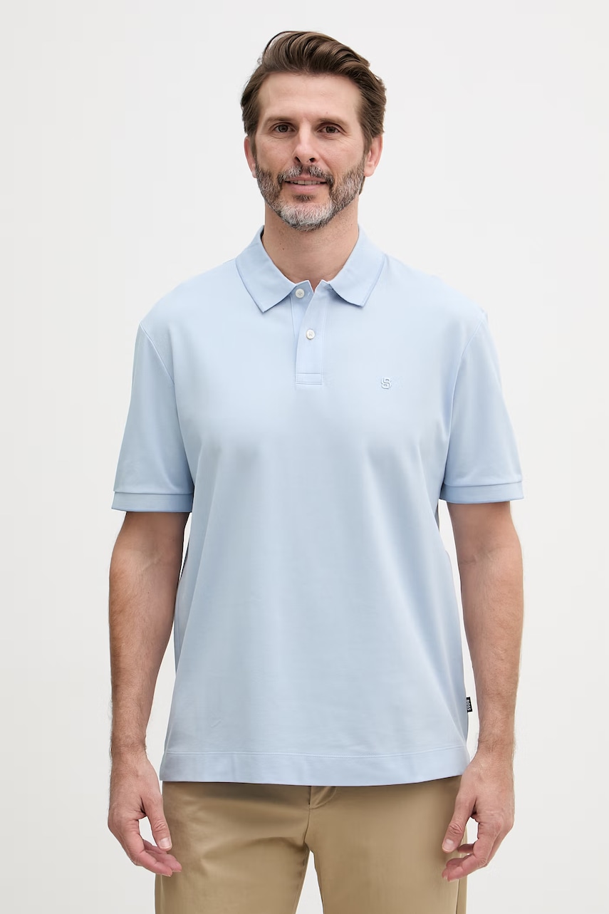 BOSS polo pánské bavlněné Parris 80