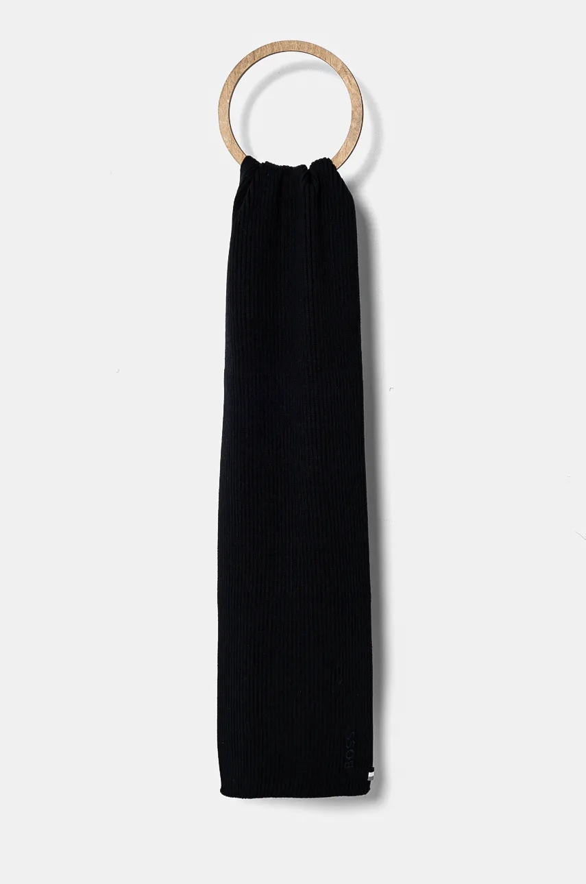 BOSS  Šátek z vlněné směsi  Magico_R_Scarf
