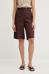 BOSS Šortky dámské se lnem Tianala