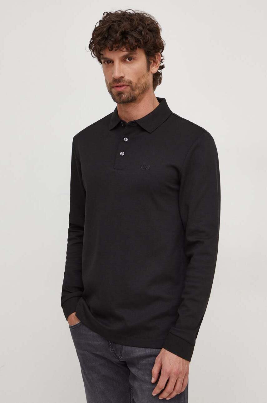 BOSS  svetrové polo pánské bavlněné Pado 30