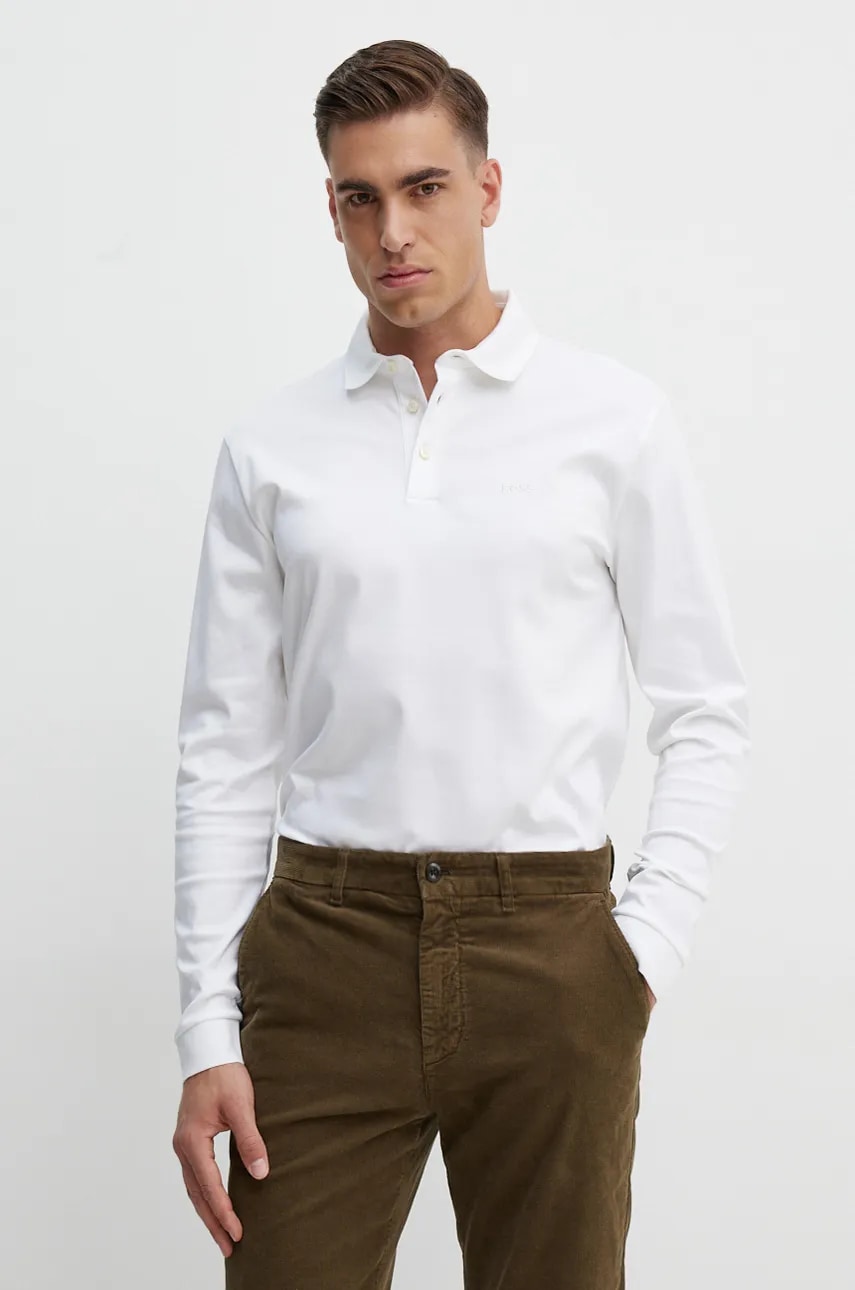 BOSS  svetrové polo pánské bavlněné Pado 30