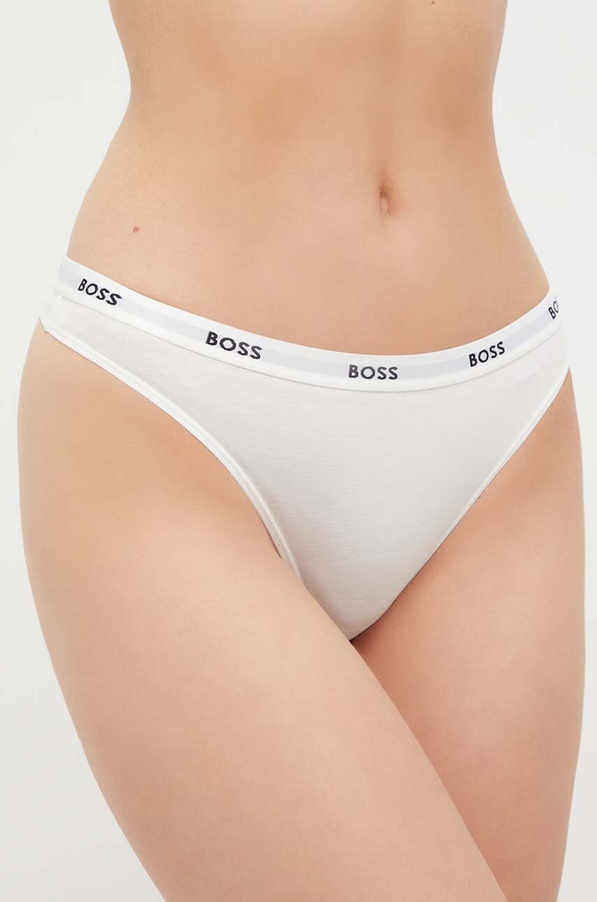 BOSS  tanga dámské s viskózou THONG CI
