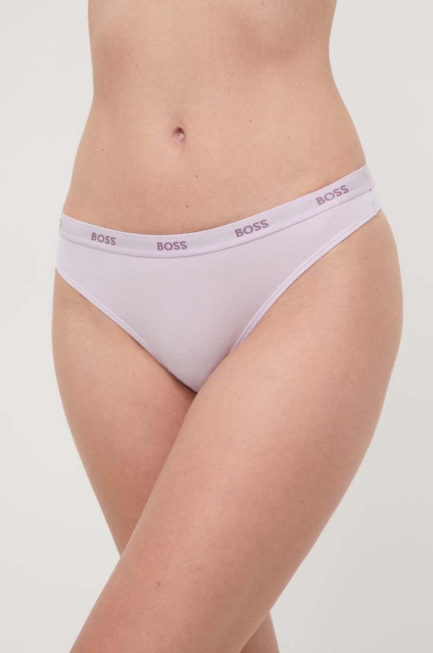 BOSS  tanga dámské s viskózou THONG CI