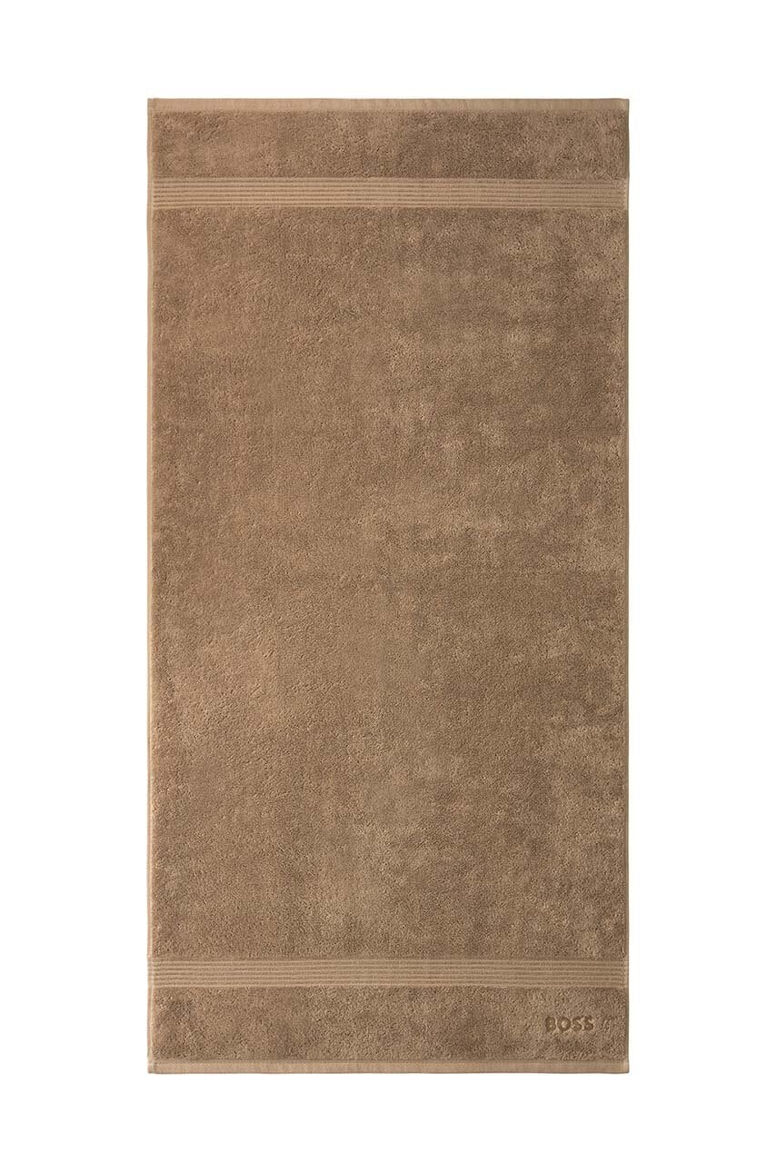 BOSS  Velký bavlněný ručník HUGO  Bath Sheet Loft 100 x 150 cm