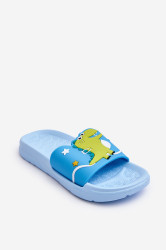 Boto Dětský Dinosaurus T-Rex Slides Modre Bernis