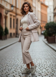 Boto Ozdobené dámské tenisky zelené Calissea
