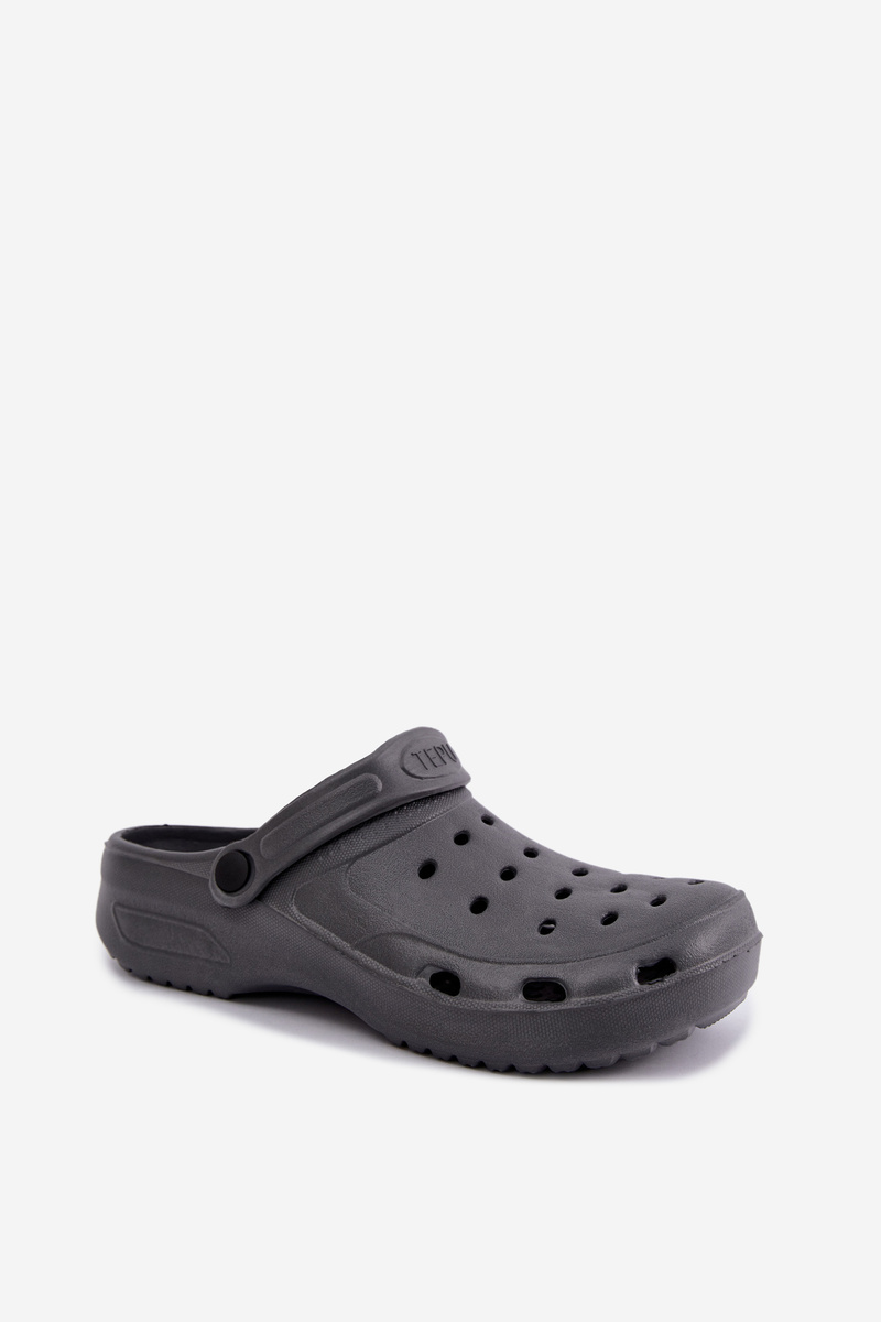 Boto pánské pěnové pantofle Dark Gray Adriah