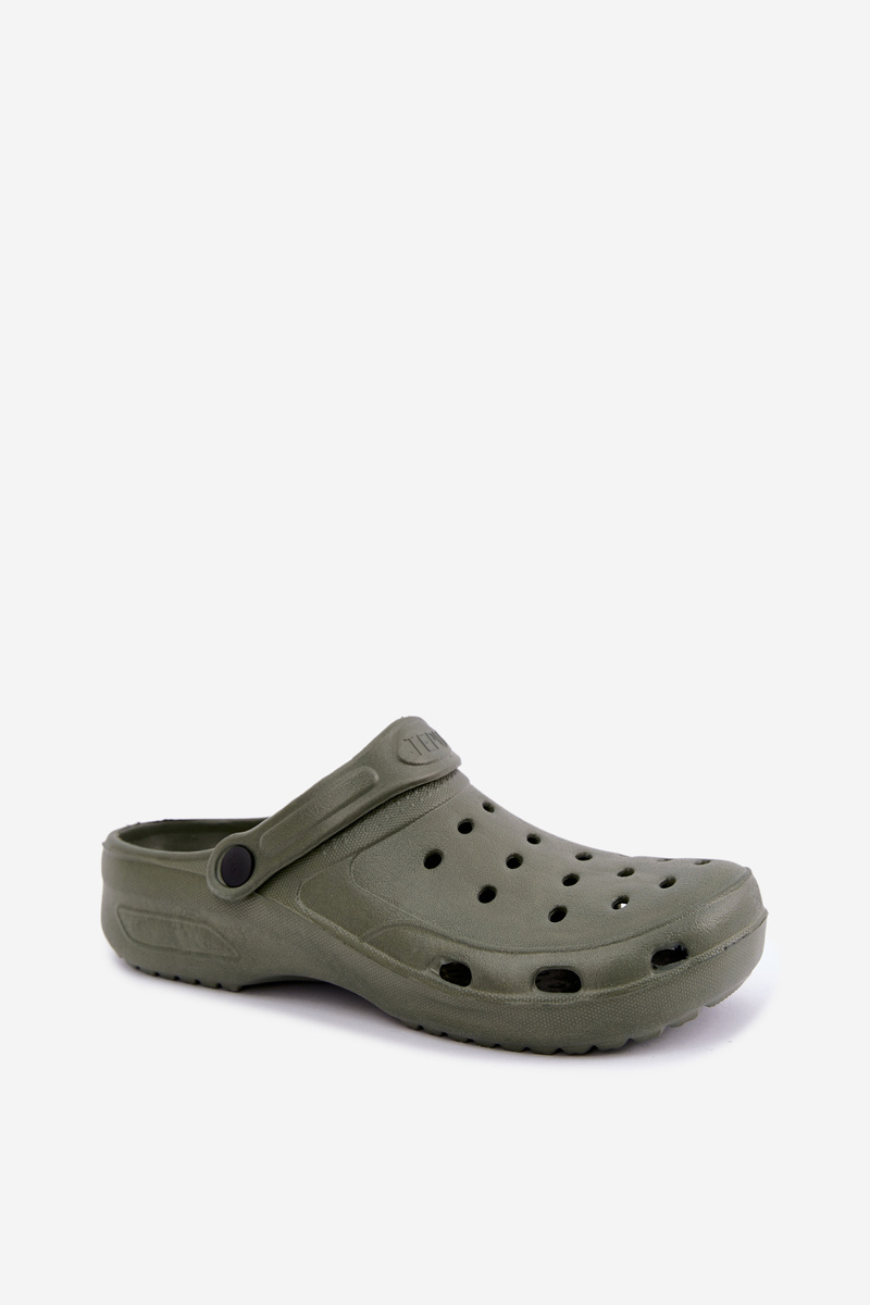 Boto pánské pěnové pantofle Dark Green Adriah