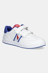 Boty Polo Ralph Lauren HERITAGE COURT III T-TOE EZ bílá barva, RL02476104