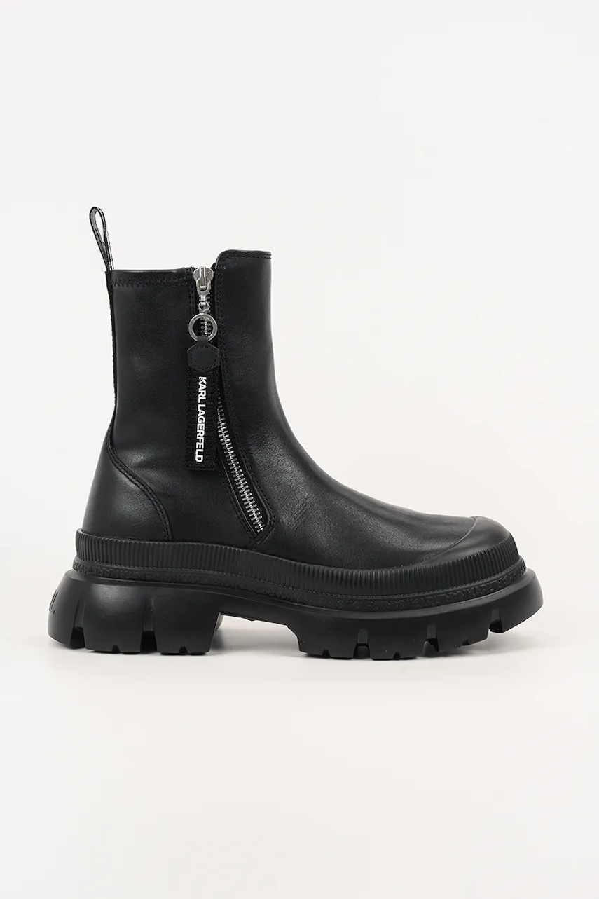 Boty s gumou Karl Lagerfeld TREKKA MAX