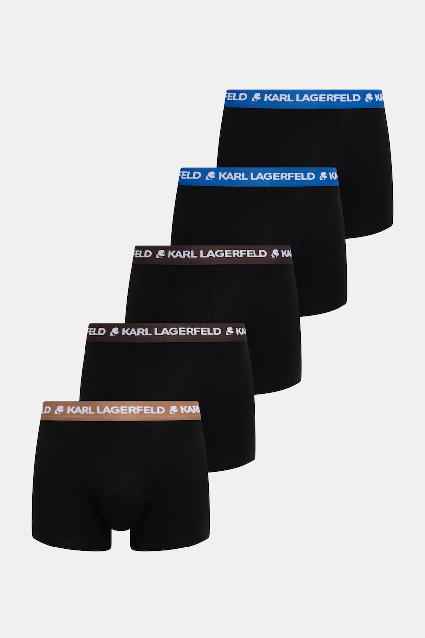 Boxerky Karl Lagerfeld LOGO TRUNK 5-pack