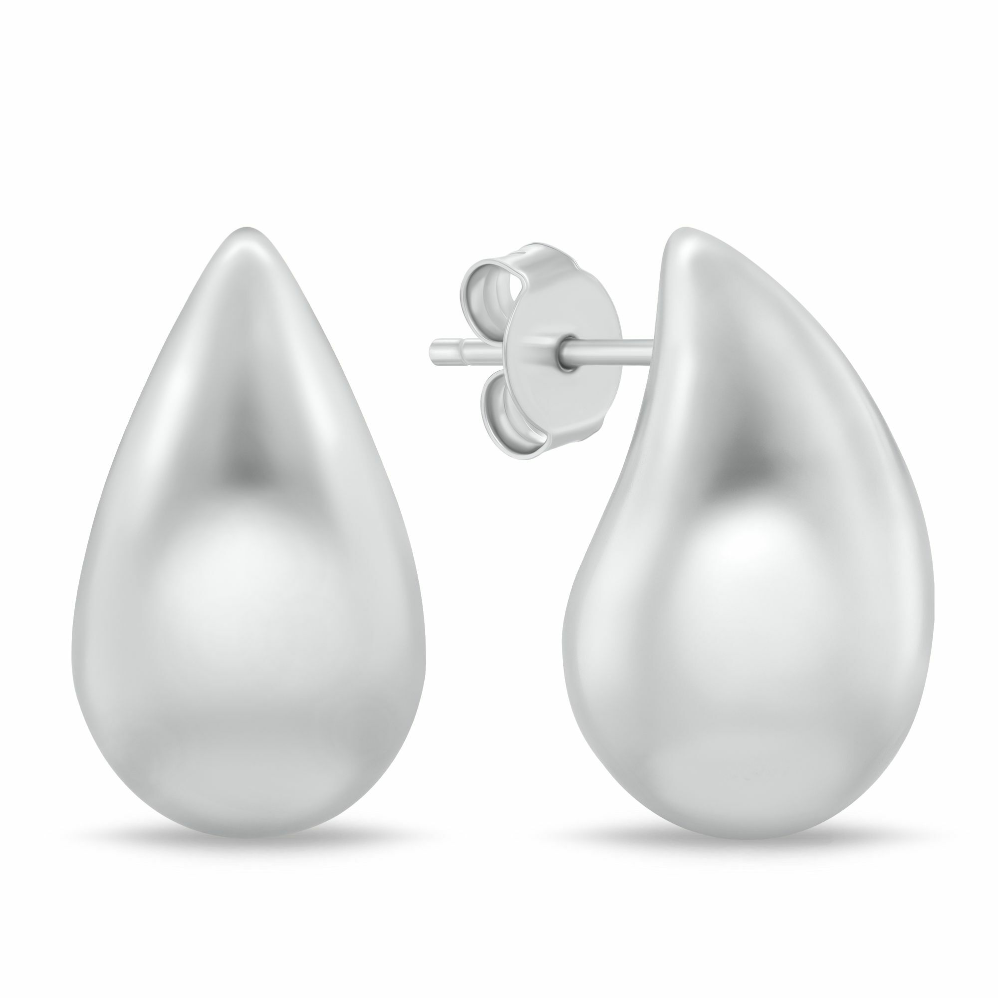 Brilio Silver Půvabné stříbrné visací náušnice Tear drop EA1090W