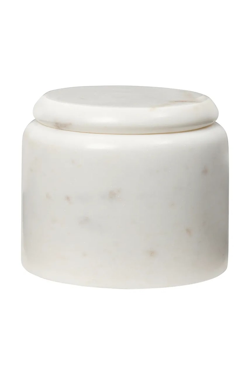 Broste Copenhagen  box do koupelny z mramoru 10 x 8 cm