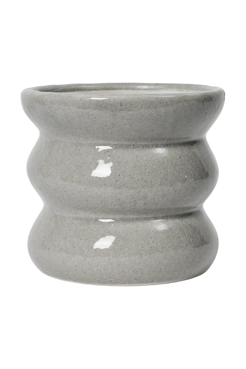 Broste Copenhagen  květináč z kameniny 17,5 x 16 cm