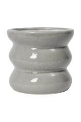 Broste Copenhagen  květináč z kameniny 17,5 x 16 cm