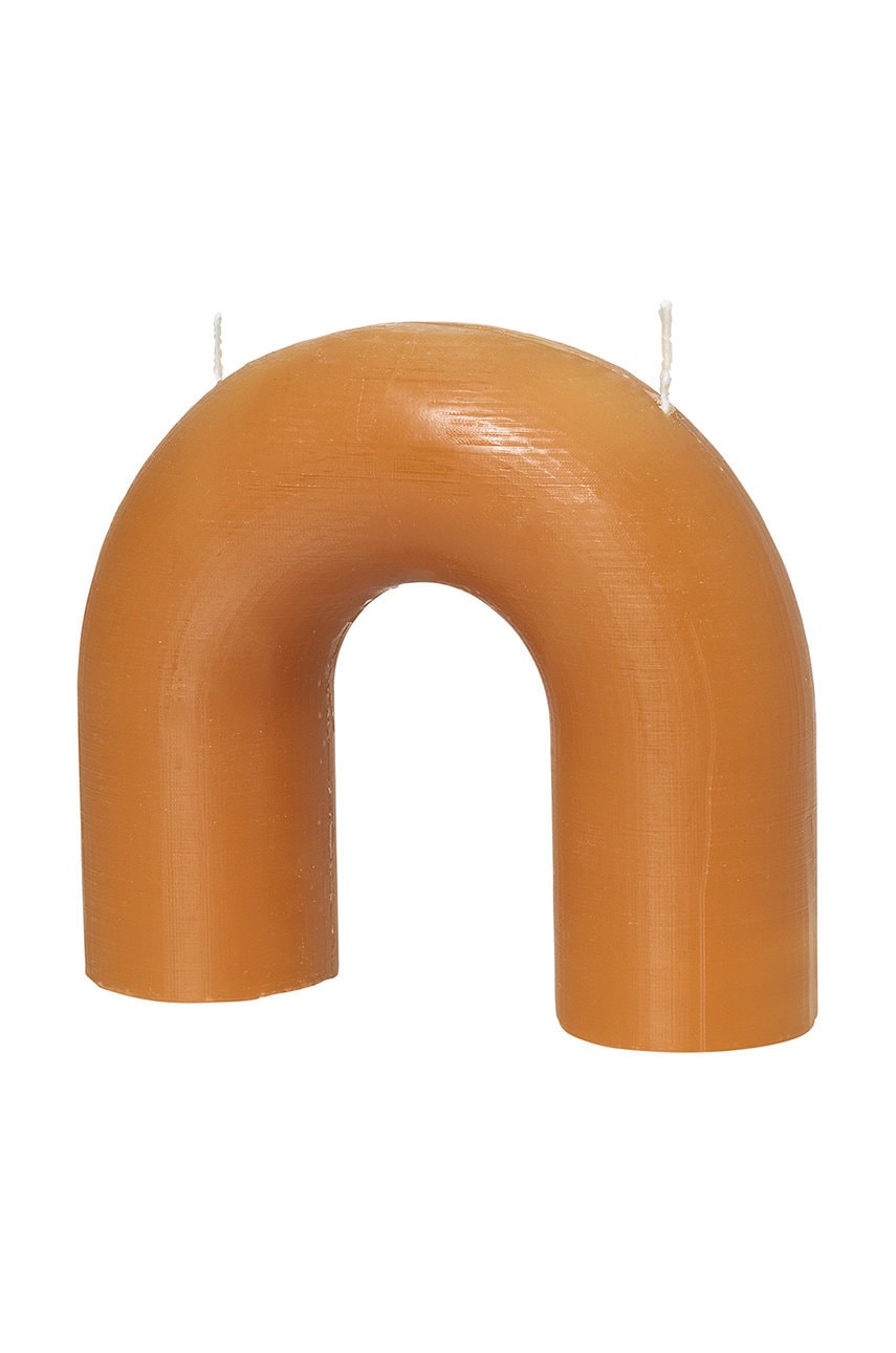 Broste Copenhagen  Neparfémovaná svíčka  Bend