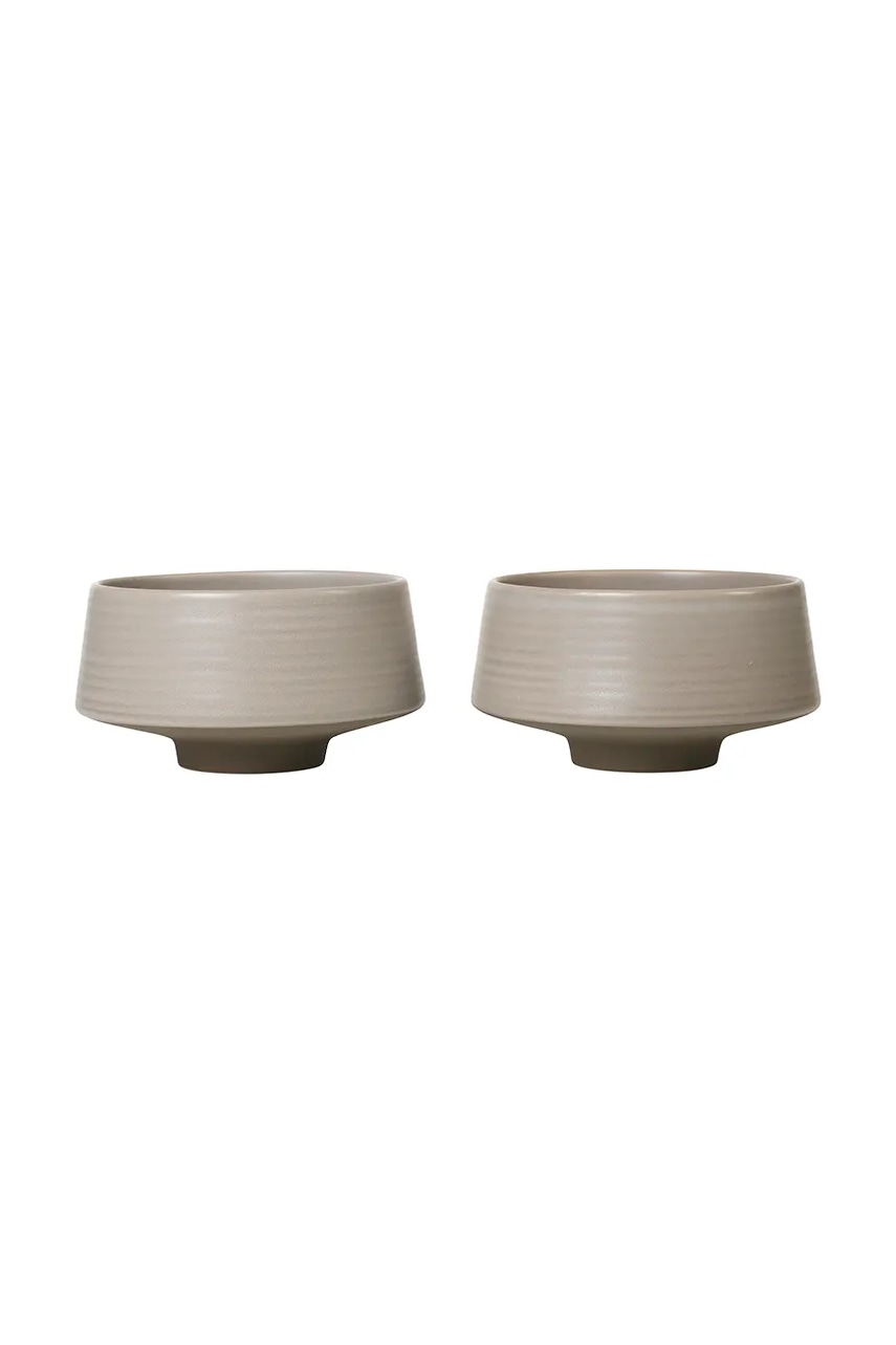 Broste Copenhagen  Sada misek z kameniny 14 x 7,5 cm