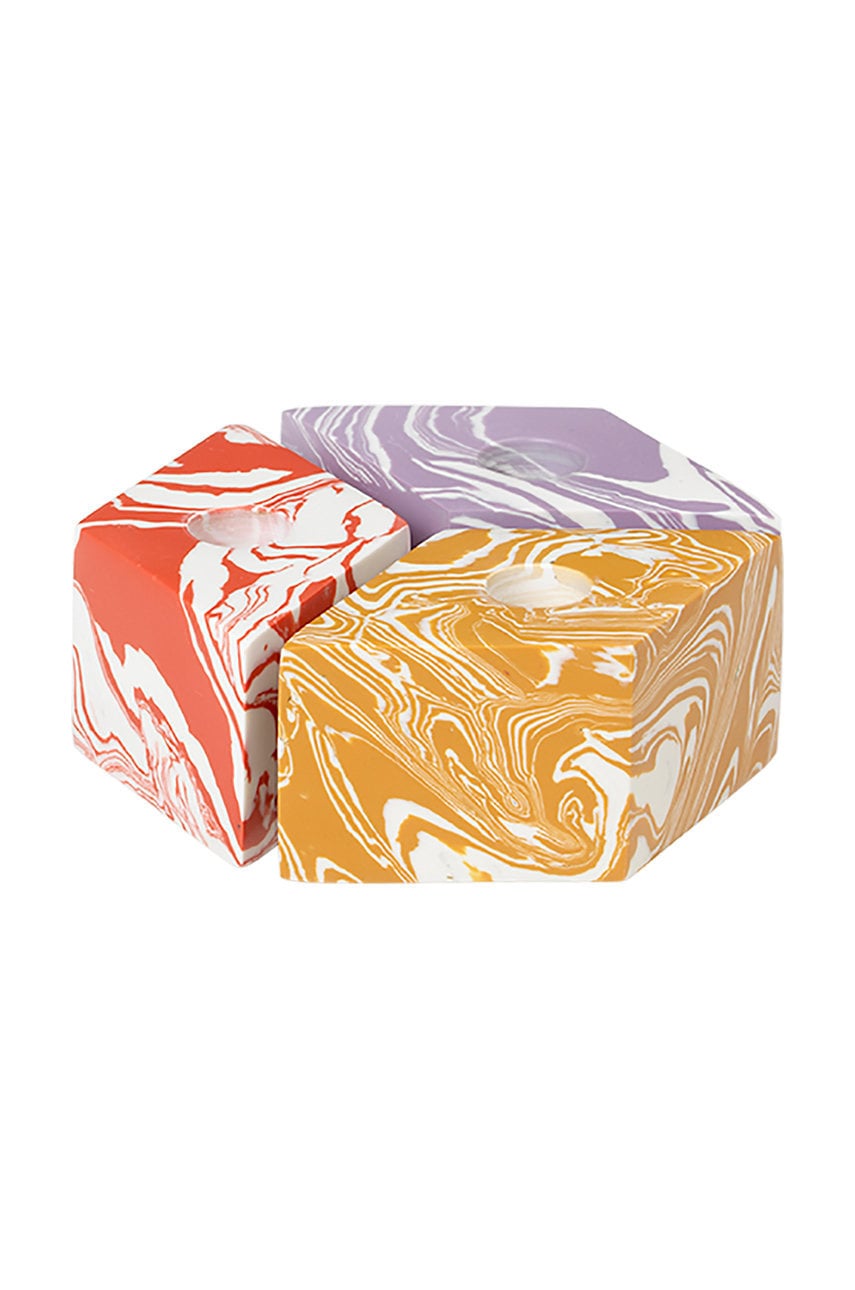 Broste Copenhagen  Sada svícnů  Isso 3-pack