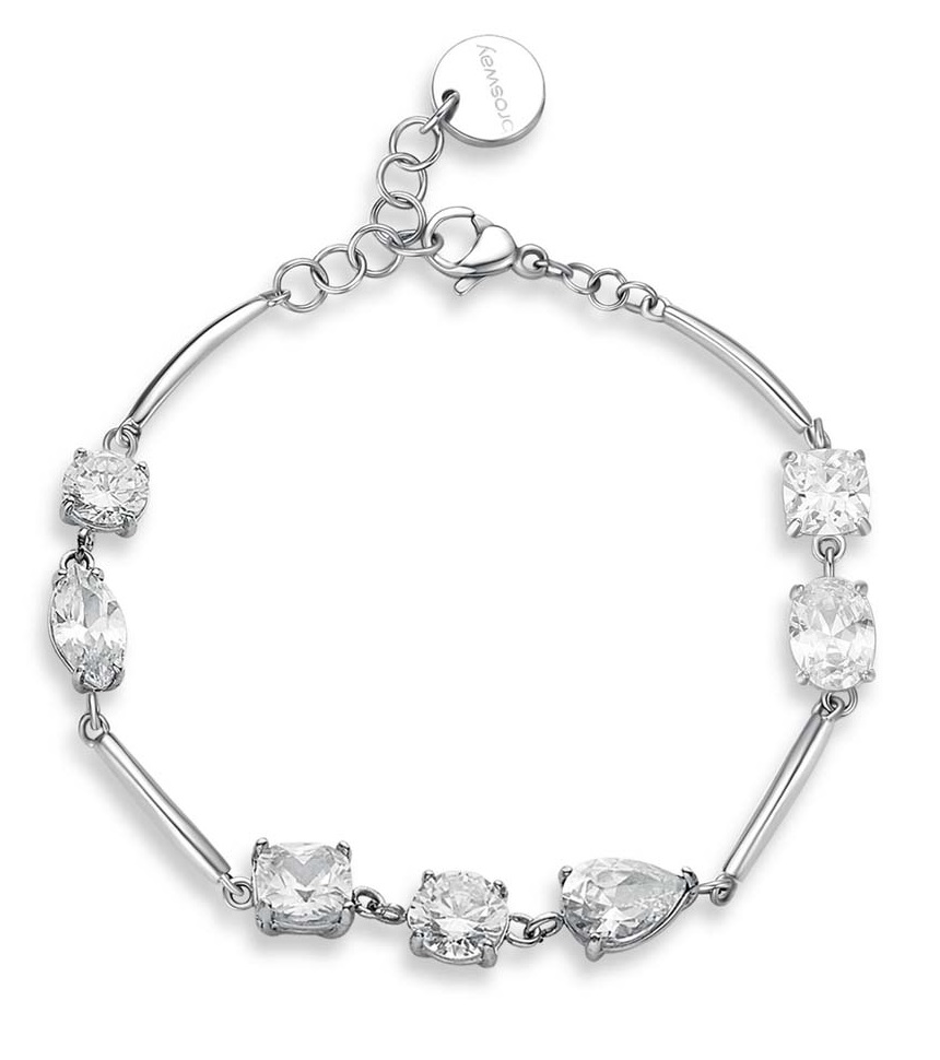 Brosway Dámský ocelový náramek s kubickými zirkony Affinity BFF184