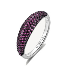 Brosway Originální stříbrný prsten Passion Ruby Fancy FPR128 52 mm