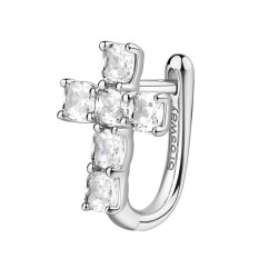 Brosway Stylová single náušnice Fancy Infinite White FIW23