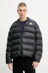 Bunda adidas Essentials Climawarm černá barva, zimní, JV7718