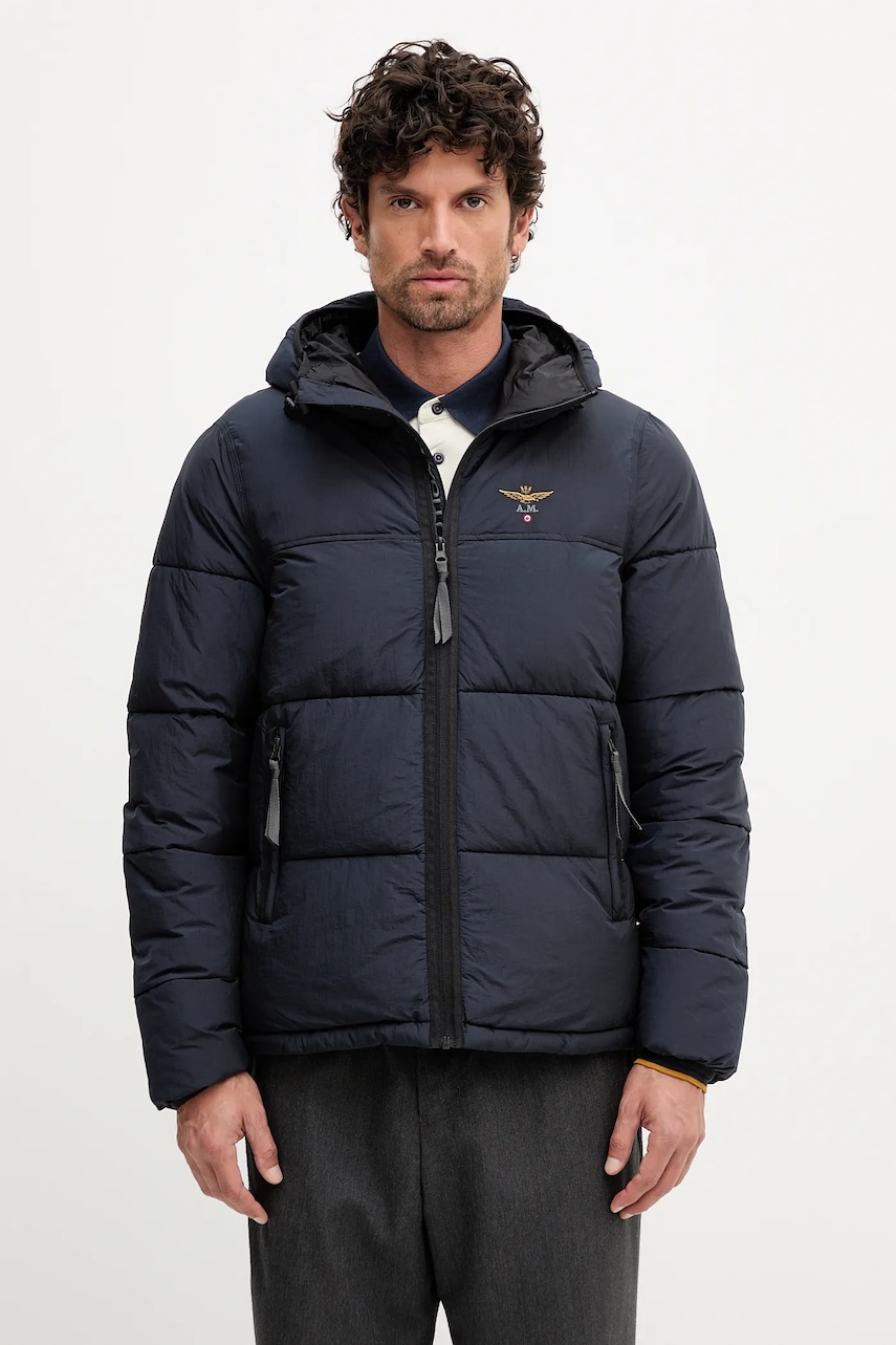 Bunda Aeronautica Militare tmavomodrá barva, zimní, AB3025UCT04214