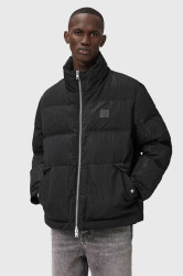 Bunda AllSaints PULSE černá barva, zimní, M014OD