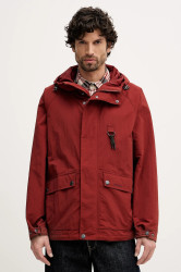 Bunda Barbour červená barva, přechodná, MSP0166