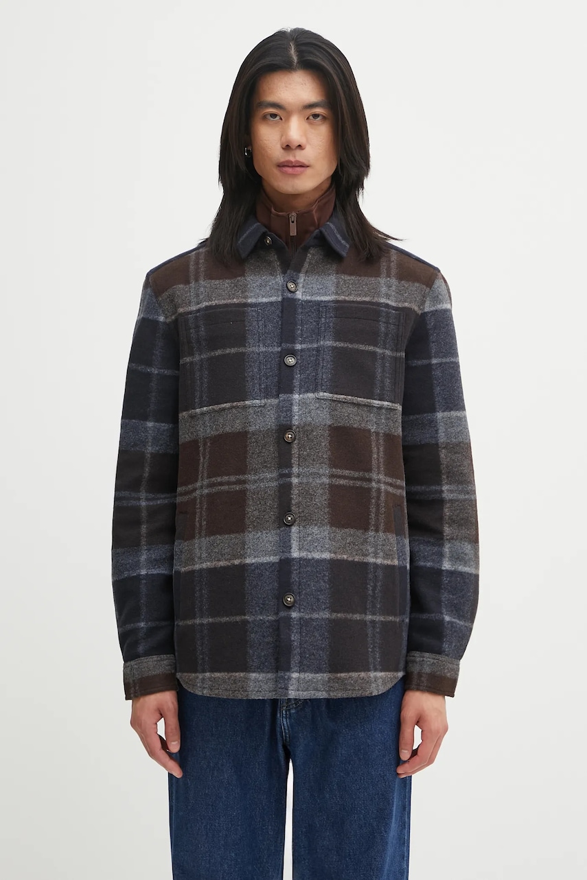 Bunda Barbour Chapter Tailored Check Overshirt