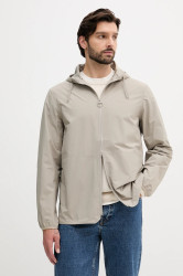 Bunda Barbour NEWHILL béžová barva, přechodná, MSP0149