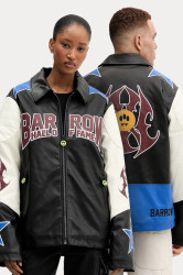 Bunda Barrow černá barva, přechodná, F5BWUAJK041