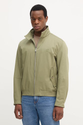 Bunda BOSS H-Coiner-253 zelená barva, přechodná, 50543184